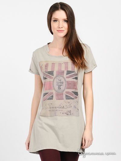 Футболка Cyberg Wear, цвет цвет бежевый