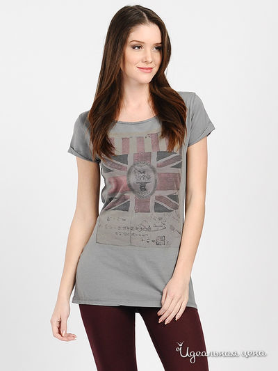 Футболка Cyberg Wear, цвет цвет серый