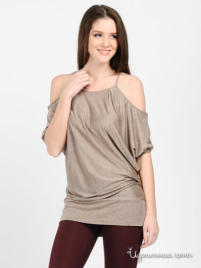 Туника Cyberg Wear, цвет цвет коричневый