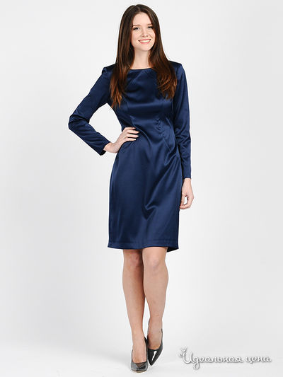 Платье Марлен, цвет цвет синий