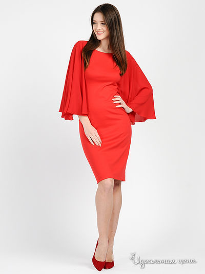 Платье Марлен, цвет цвет красный