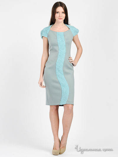 Платье Марлен, цвет цвет бирюзовый