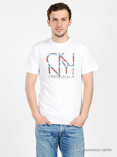 Футболка Calvin Klein Jeans, цвет цвет белый