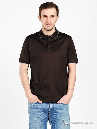 Футболка Cerruti, цвет цвет коричневый