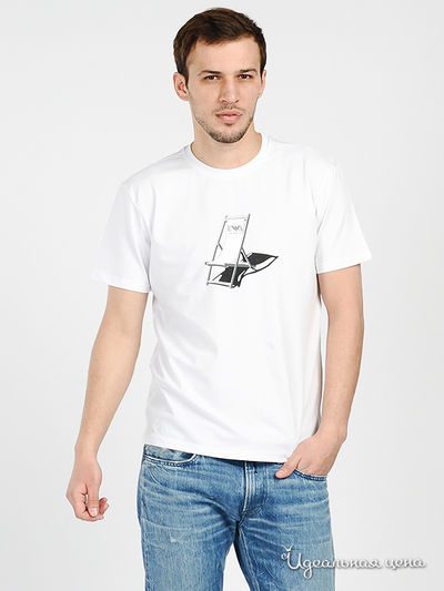 Футболка Emporio Armani, цвет цвет белый