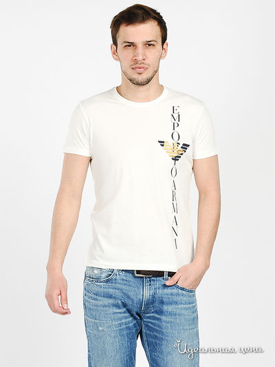 Футболка Emporio Armani, цвет цвет белый