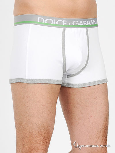 Трусы DOLCE GABBANA, цвет цвет белый