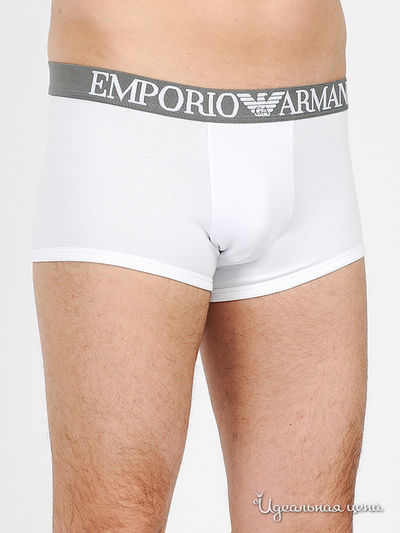 Трусы Emporio Armani, цвет цвет белый