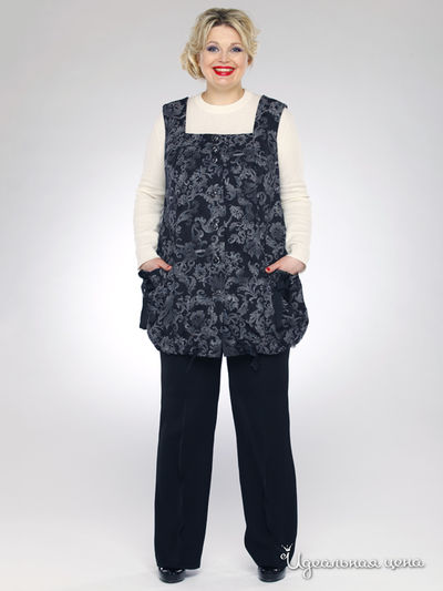 Туника Зар-Стиль, цвет цвет черный / серый