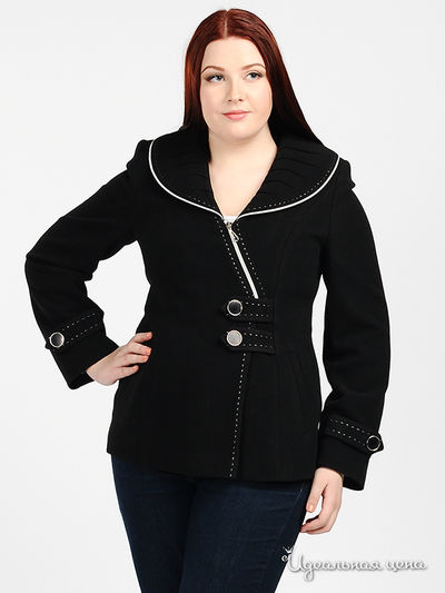 Полупальто Заря, цвет цвет черный