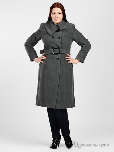 Пальто Заря, цвет цвет темно-серый