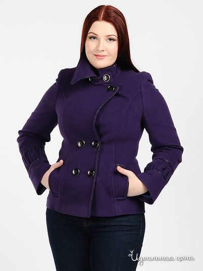 Полупальто Заря, цвет цвет фиолетовый
