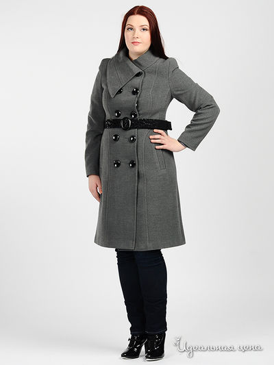 Пальто Заря, цвет цвет темно-серый