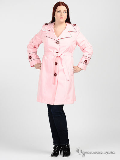 Плащ Vladi, цвет цвет розовый