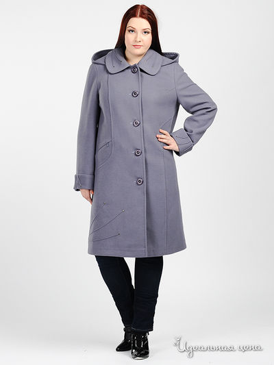 Пальто Vladi, цвет цвет темно-лиловый