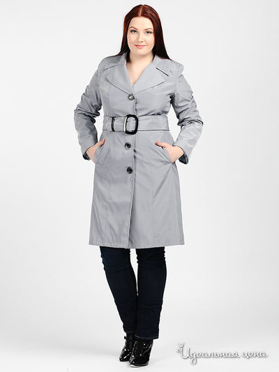 Плащ Lidid, цвет цвет серый