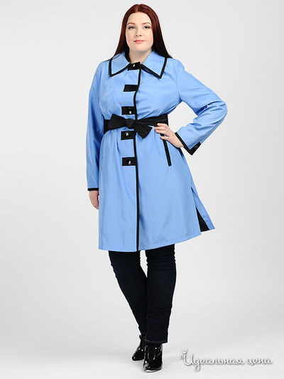 Плащ Lidid, цвет цвет светло-синий