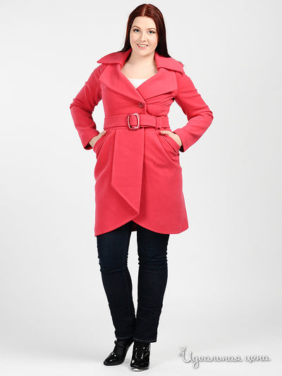 Пальто АЭТГ, цвет цвет малиновый