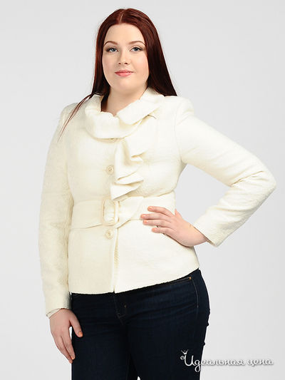 Полупальто Заря, цвет цвет молочный