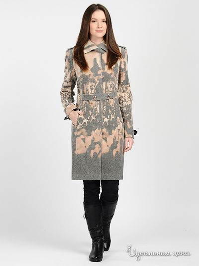 Пальто Заря, цвет цвет бежевый