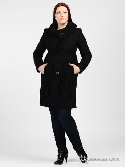 Пальто Заря, цвет цвет черный