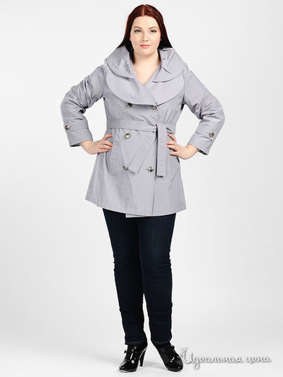 Плащ Vladi, цвет цвет серый
