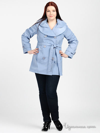 Плащ Vladi, цвет цвет голубой