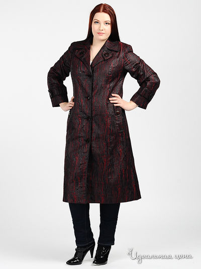Плащ Vladi, цвет цвет бордовый