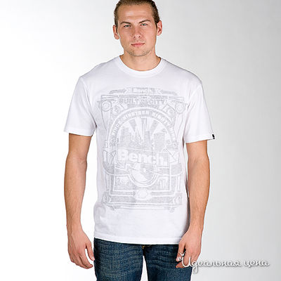 Футболка Bench, цвет цвет белый