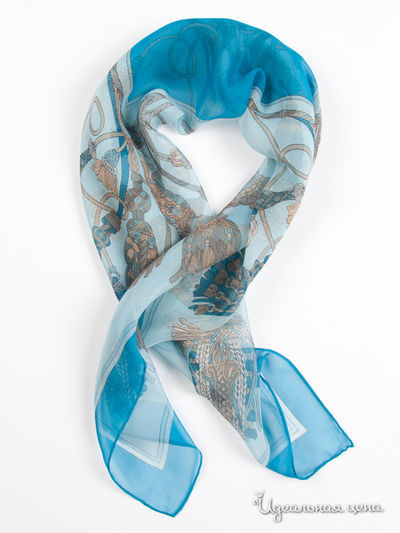 Платок Scapa, цвет цвет голубой