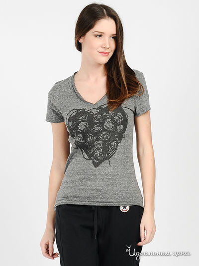 Футболка Convers, цвет цвет графитовый меланж