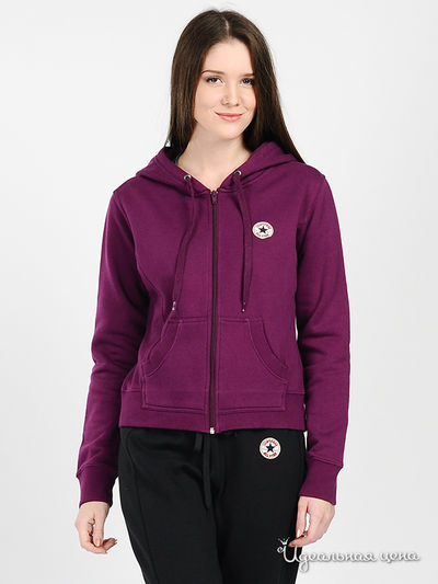 Толстовка Convers, цвет цвет сиреневый