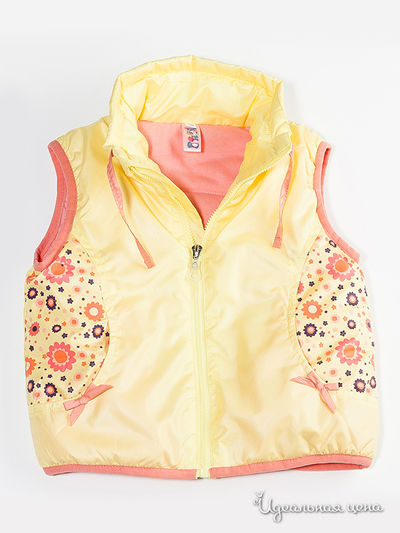 Жилет Венейя, цвет цвет желтый