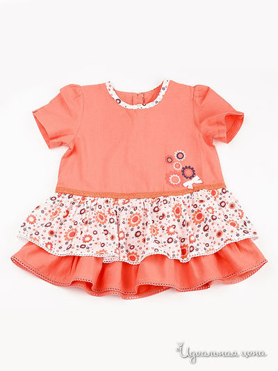 Платье Венейя, цвет цвет оранжевый