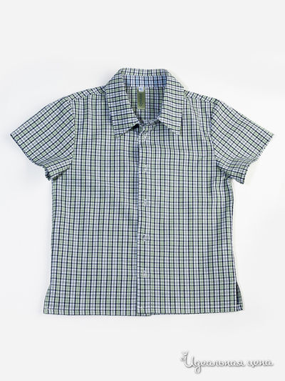 Рубашка Венейя, цвет цвет салатовый / синий