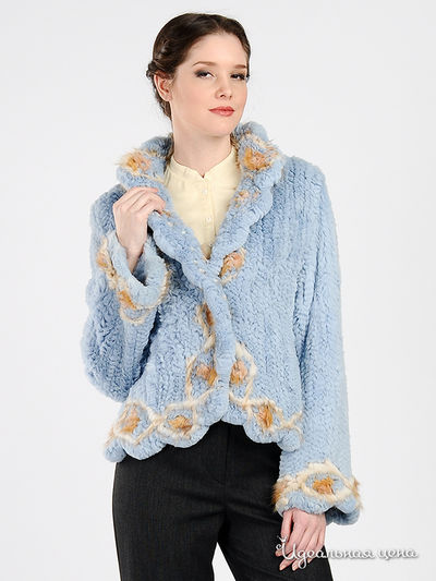 Кардиган Romagna Furs, цвет цвет голубой