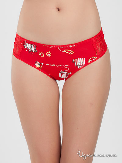 Трусы Yax, цвет цвет красный