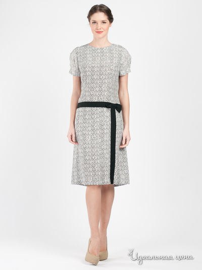 Платье Модика, цвет цвет черный / белый