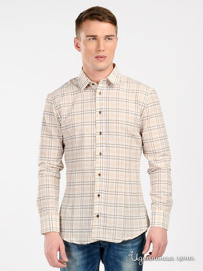Рубашка NAILL KATTER, цвет цвет бежевый