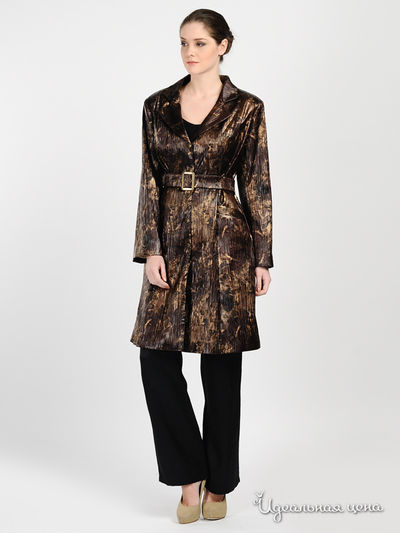 Плащ Adzhedo, цвет цвет шоколадный