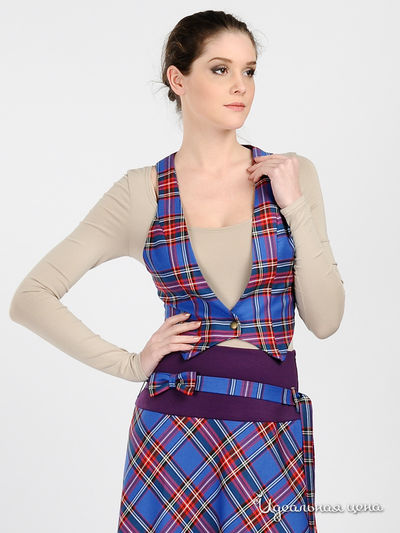 Жилет Adzhedo, цвет цвет синий