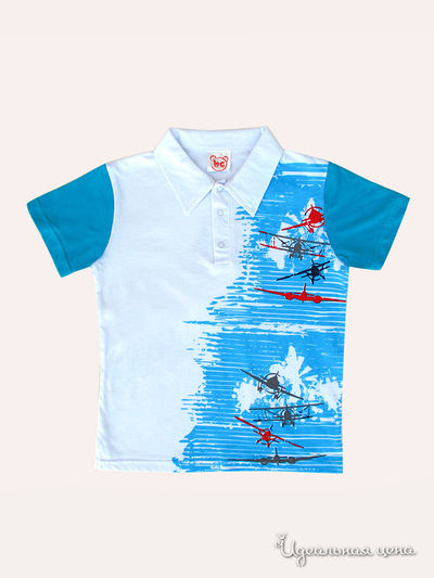 Футболка-поло BABY CLUB, цвет цвет белый