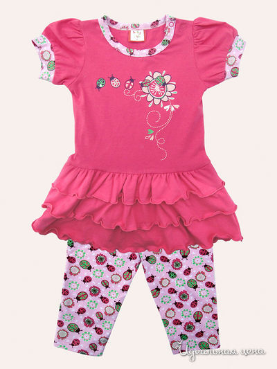 Костюм BABY CLUB, цвет цвет розовый / мультиколор