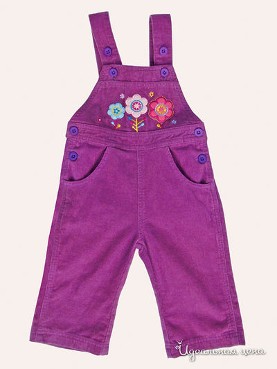 Полукомбинезон BABY CLUB, цвет цвет ягодный