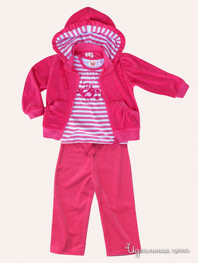 Костюм BABY CLUB, цвет цвет темно-розовый