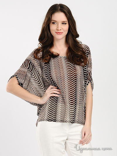 Блузон MadamT, цвет цвет коричневый