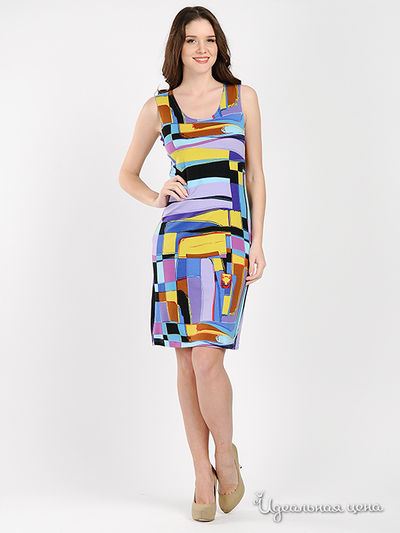 Платье MadamT, цвет цвет мультиколор