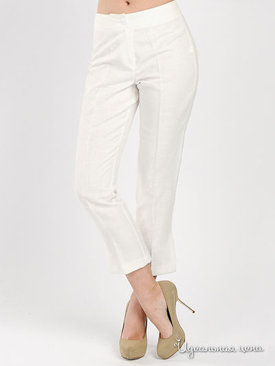 Капри MadamT, цвет цвет белый