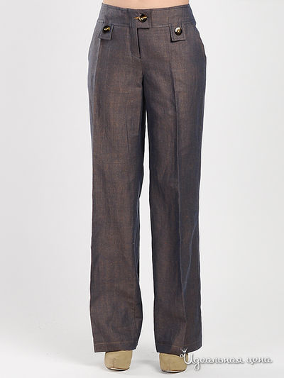 Брюки MadamT, цвет цвет хаки