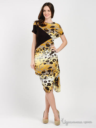 Платье MadamT, цвет цвет желтый